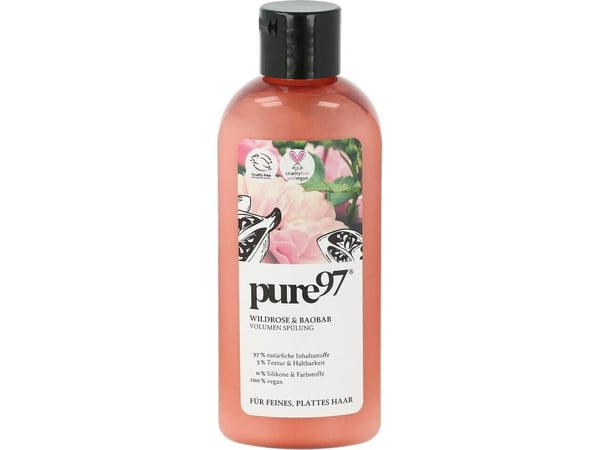 Milk Shake Pure97 Rose & Baobab hårbalsam for volum 200 ml (for kvinner)