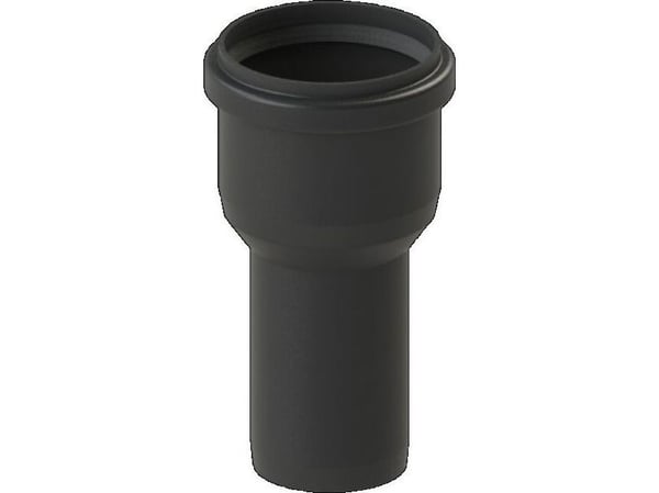 Almeva STARR reduksjon DN60/80 UV-stabil svart