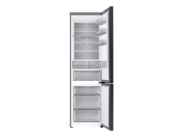 Samsung Bespoke RL38C7B5BB1 - Kjøleskap/fryser - bunnfryser - Wi-Fi - bredde: 59.5 cm - dybde: 65.8 cm - høyde: 203 cm - 387 liter - Klasse B - pre...