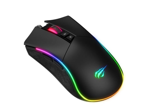 Havit MS1001S Gaming Mouse Siyah, Høyre hendt, Optisk, Bluetooth + USB Type-A