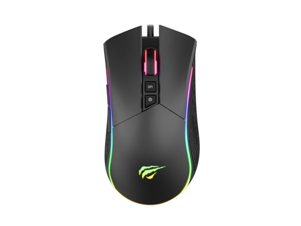 Havit MS1001S Gaming Mouse Siyah, Høyre hendt, Optisk, Bluetooth + USB Type-A