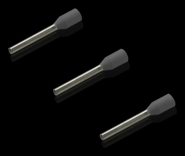 Rittal 4050.738 Kaapelikenkä 0,75 mm² Osittain eristetty Harmaa 1000 kpl