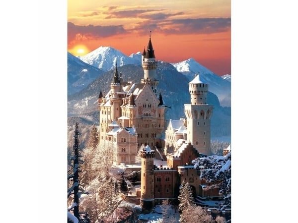 Clementoni High Quality Collection Neuschwanstein, 1500 kpl, Maisema, 18 vuosi/vuosia