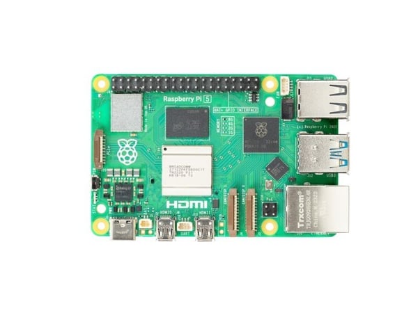 Raspberry Pi 5 Model B - Enkeltbrettsdatamaskin - Broadcom BCM2712 / 2.4 GHz - RAM 4 GB - 802.11a/b/g/n/ac, Bluetooth 5.0