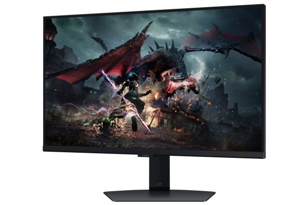 Samsung Odyssey G5 S27DG500EU - G50D Series - LED-skjerm - gaming - 27" - 2560 x 1440 QHD @ 180 Hz - IPS - 350 cd/m² - 1000:1 - DisplayHDR 400 - 1 ...