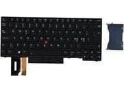 Chicony - Erstatningstastatur for bærbar PC - med Trackpoint - bakbelysning - QWERTY - Nordisk - FRU - for ThinkPad E480; E490; L380; L390; L480; T...