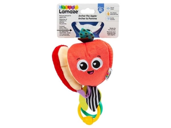 Tomy Tomy Lamaze Jabluszko Jula-maskot med tenner