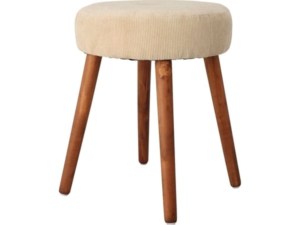 Home Styling Collection krakk med mykt sete i fløyel, Ø 35 x 45 cm