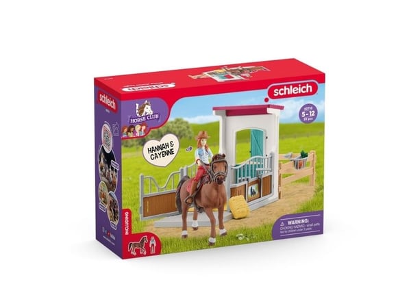 schleich HORSE CLUB 42710, Bondgård, Horse Stable, Horses, 5 År, Multifärg