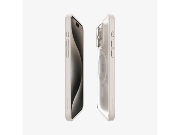 Spigen Ultra Hybrid (MagFit), Etui, Apple, iPhone 15 Pro, 15,5 cm (6.1"), Titan