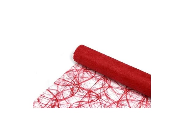 Bordslöpare Sizoweb 0,3x25 m röd, r/l