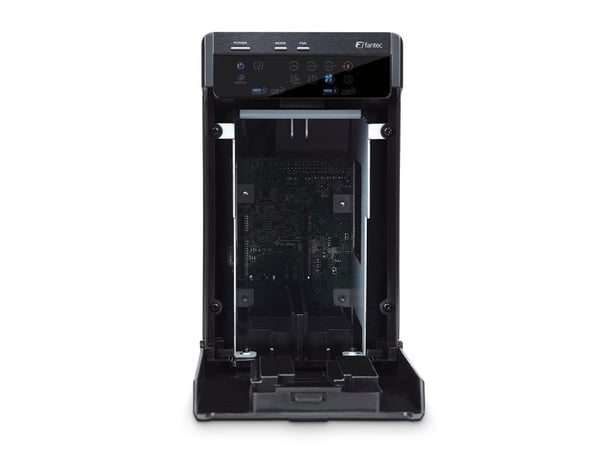 FANTEC QB-X2US3R - Hårddiskarray - 2 fack (SATA-600) - USB 3.0 (extern)