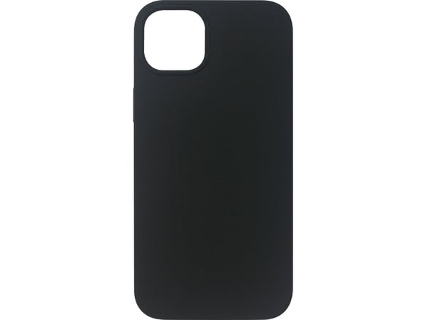 eSTUFF Infinite Vienna - Baksidedeksel for mobiltelefon - MagSafe-samsvar - termoplast-polyuretan (TPU) - svart - for Apple iPhone 14 Plus