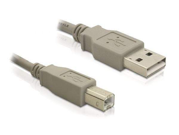 DeLOCK - USB-kaapeli - USB (uros) - USB Type B (uros) - USB 2.0 - 1,8 m