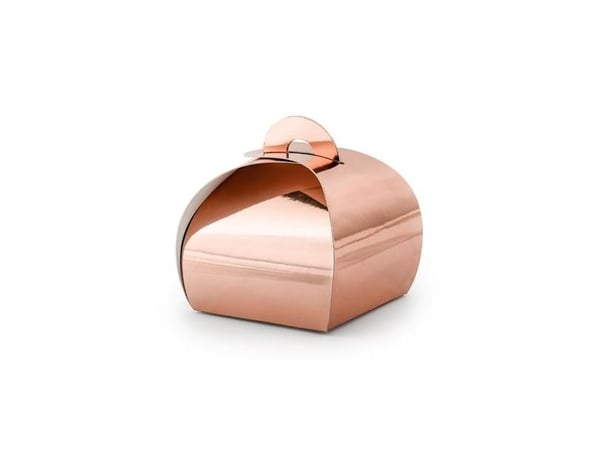 Presentförpackningar Roséguld rund