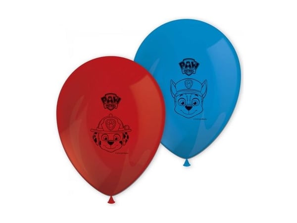 Paw Patrol latex balloner 8 stk