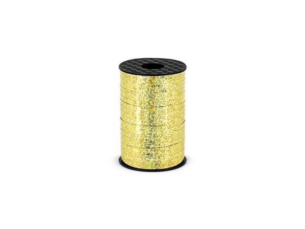 Presentband guld holografiskt 225 m