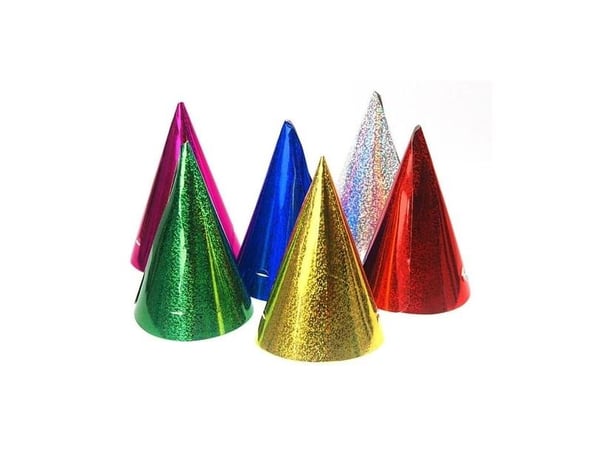 Party hattu holografinen, multi