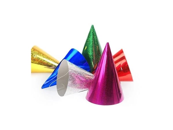 Party hattu holografinen, multi