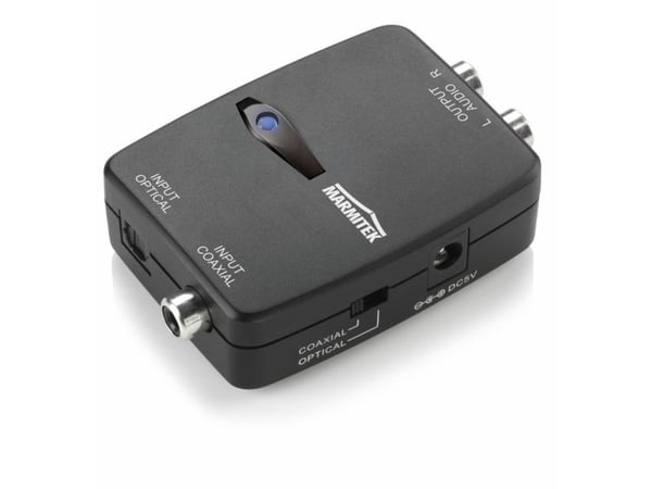 Marmitek Connect DA21 - SPDIF-til-analog-lydkonverter