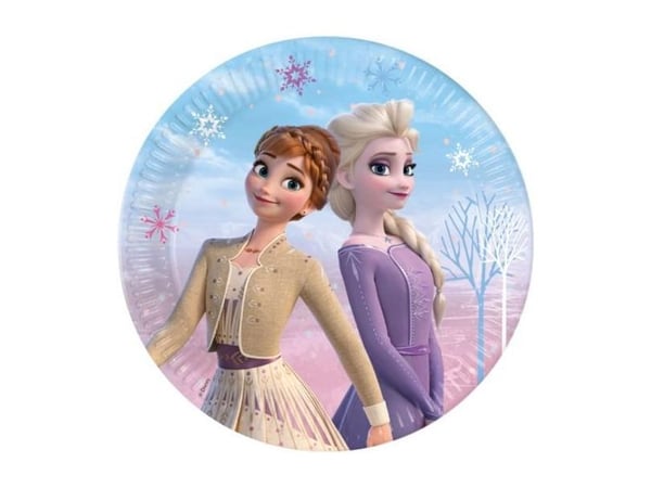 GoDan Paperilautaset Frozen 2 23cm 8kpl 8kpl