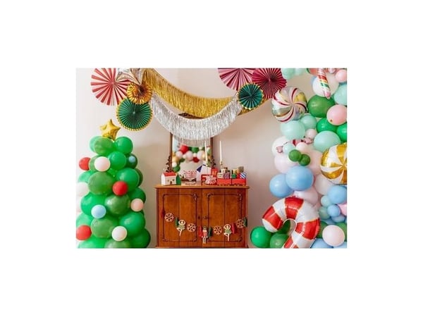 PartyDeco Garland hapsut kultainen