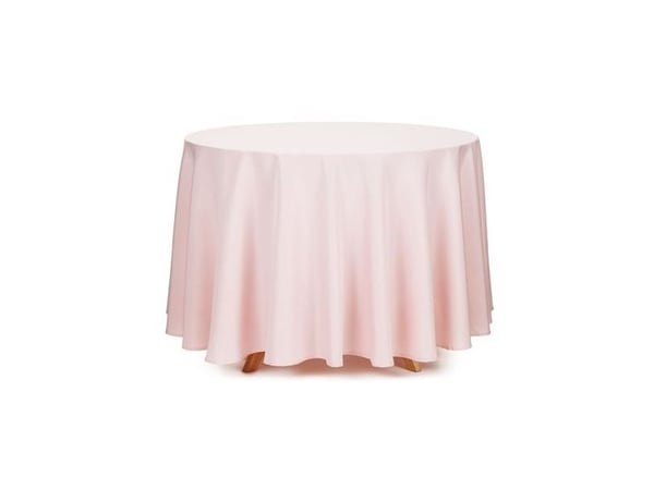 PartyDeco OBRO1-081BR, Rund, Rosa, Bordduk, Innendørs, 230 x 230 cm, 1 stykker