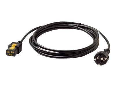 APC - Strömkabel - IEC 60320 C19 till power CEE 7/7 (hane) - AC 240 V - 16 A - 3 m - svart - för P/N: SMT2200I-AR, SMT2200R2I-AR, SMT3000I-AR, SMT3...
