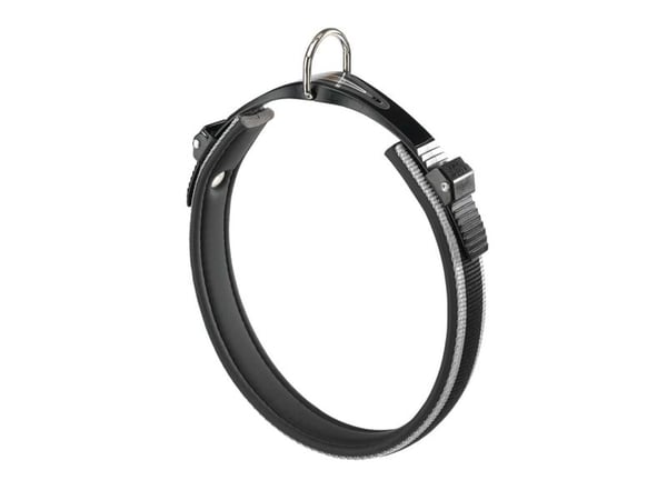 Ferplast hundhalsband i silver för medelstora hundar - M