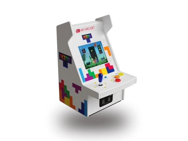 My Arcade Tetris Micro Player Pro, Flerfarget, 6,98 cm (2.75"), USB Type-C, 3,5 mm, USB/batteri, AA