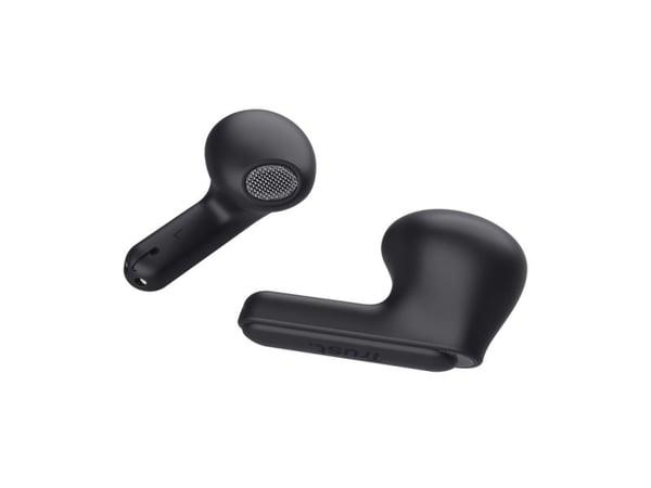 Trust Yavi - True wireless-hodetelefoner med mikrofon - i øret - Bluetooth - svart