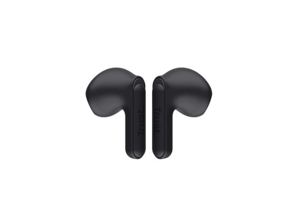 Trust Yavi - True wireless-hodetelefoner med mikrofon - i øret - Bluetooth - svart