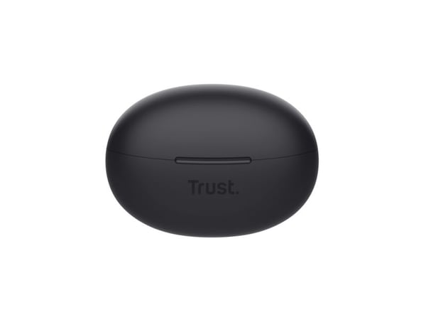 Trust Yavi - True wireless-hodetelefoner med mikrofon - i øret - Bluetooth - svart