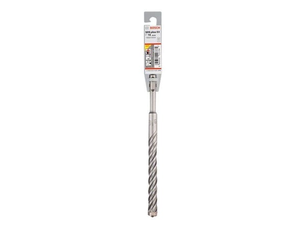 BOSCH SDS PLUS-5X poranterä 16 x 210mm 4 OSAKKEET