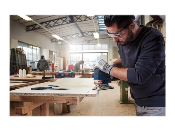 Bosch clean for Hard Wood T 301 CDF - Stikksagblad - for løvtre, abrasive woodworking materials, heltre, bløtt tre, laminerte paneler - 5 deler - T...