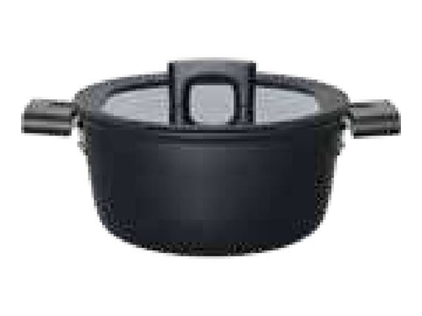 Fiskars Hard Face-kasserolle 3,5 liter - 22 cm