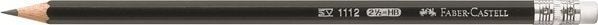 Faber-Castell 1111 HB, HB, Sort, Rund