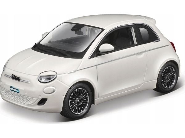 BBURAGO Fiat 500e 1:24, Bybil, Montert på forhånd, 1:24, Fiat 500e, Alle kjønn, Metall, Plast