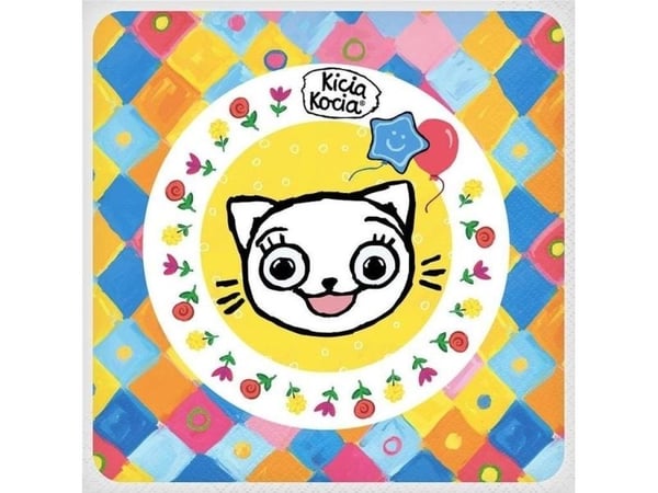Kicia Kocia papirservietter 33x33cm 20 stk