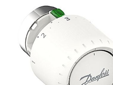 DANFOSS Aveo Servicetermostat med indbygget føler. Indstillingsområde 7-28°C, Frostsikring