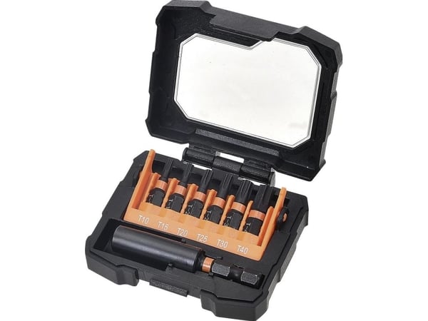BOXER slagbitssett Torx - 7 deler