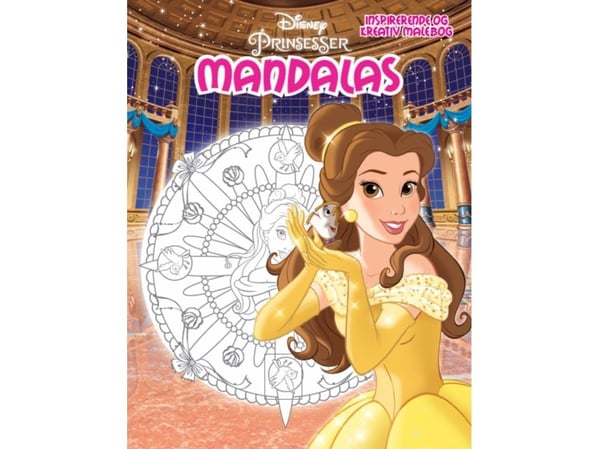 Mandalas Disney Belle | Kieli: Tanska