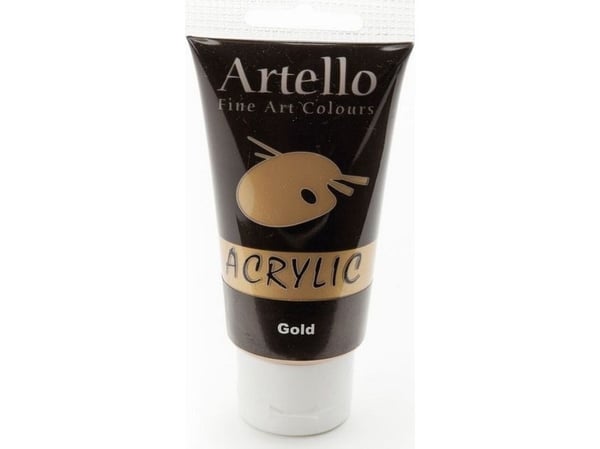 Artello akryyli 75ml Kulta