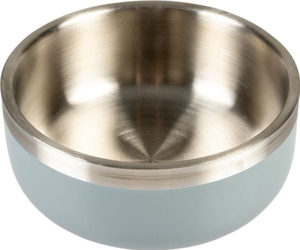 Duvo+ hundeskål i metall/stål grå 360 ml 12,5 cm 14436