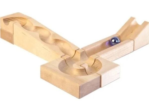 VARIS Marble Wood Ball Track Extension IV (9 osaa)