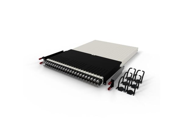 PATCHBOX .one / 30RU / STP / Black, 1,8 m, Cat6a, U/FTP (STP), RJ-45, RJ-45, Svart