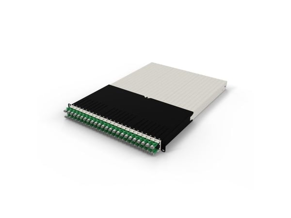 PATCHBOX patchbox.one - Kabelindragningssystem - CAT 6a - STP - RAL 9005 - 30U