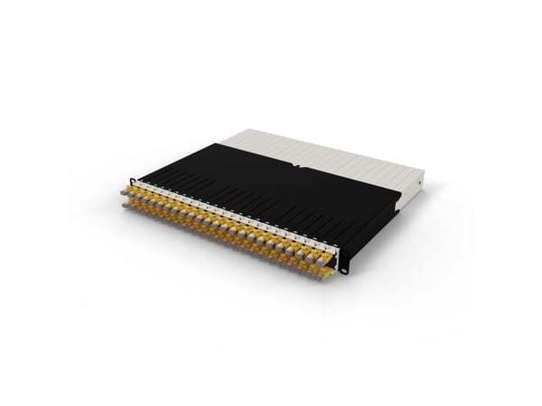 PATCHBOX .one / 8RU / STP / Yellow, 0,8 m, Cat6a, U/FTP (STP), RJ-45, RJ-45, Gul