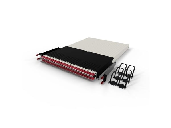 PATCHBOX .one / 30RU / STP / Red, 1,8 m, Cat6a, U/FTP (STP), RJ-45, RJ-45, Röd