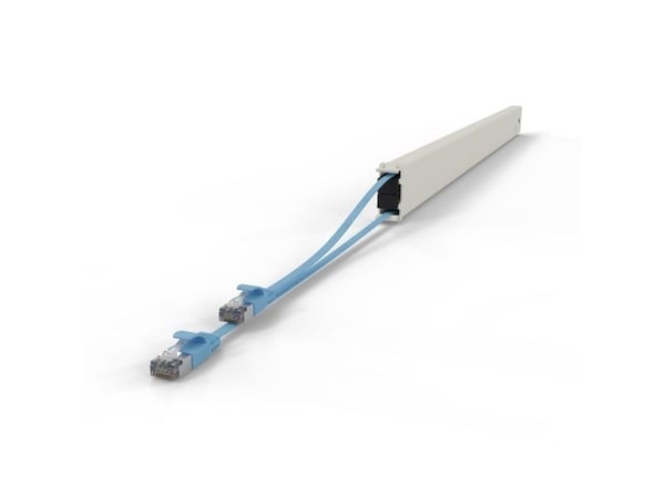 PATCHBOX CONE46STPBL, 2,5 m, Cat6a, U/FTP (STP), RJ-45, RJ-45, Blå